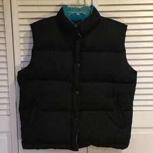 The North Face Women’s Large Black Full Zip Puffer Goose Down Vest